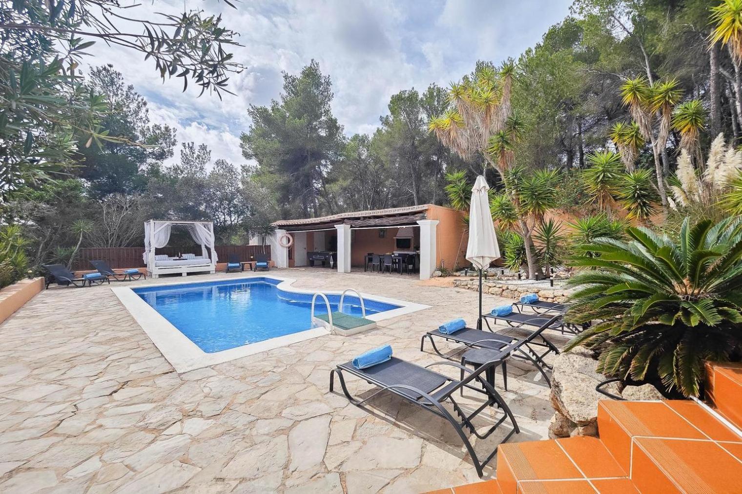 Villa Mercedes Cala Llonga Kültér fotó